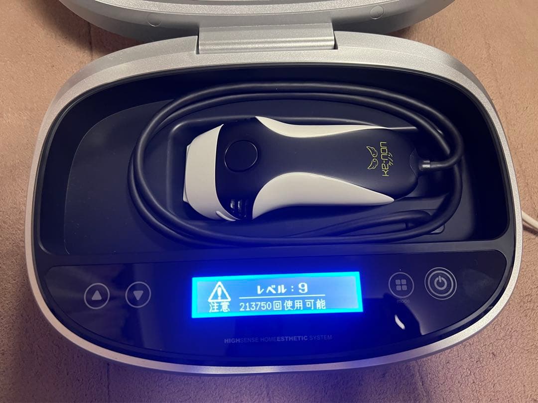 ke-non 脱毛器 LCDディスプレイ付き