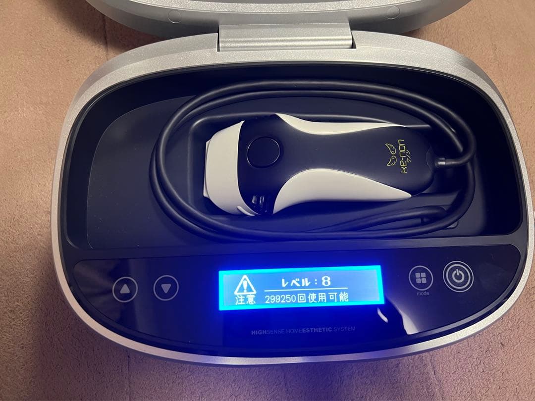 ke-non 脱毛器 LCDディスプレイ付き