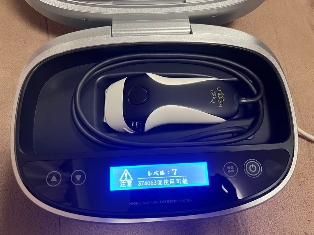 ke-non 脱毛器 LCDディスプレイ付き