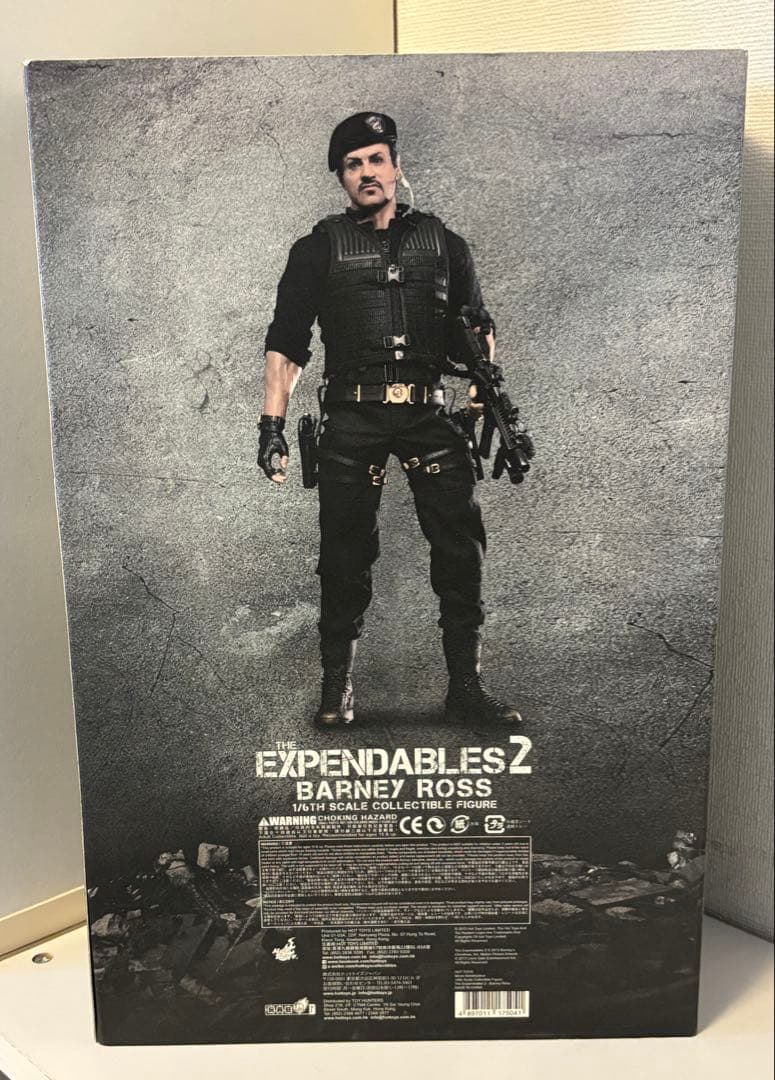 ホットトイズ/エクスペンダブルズ2/スタローン/フィギュア/バーニー