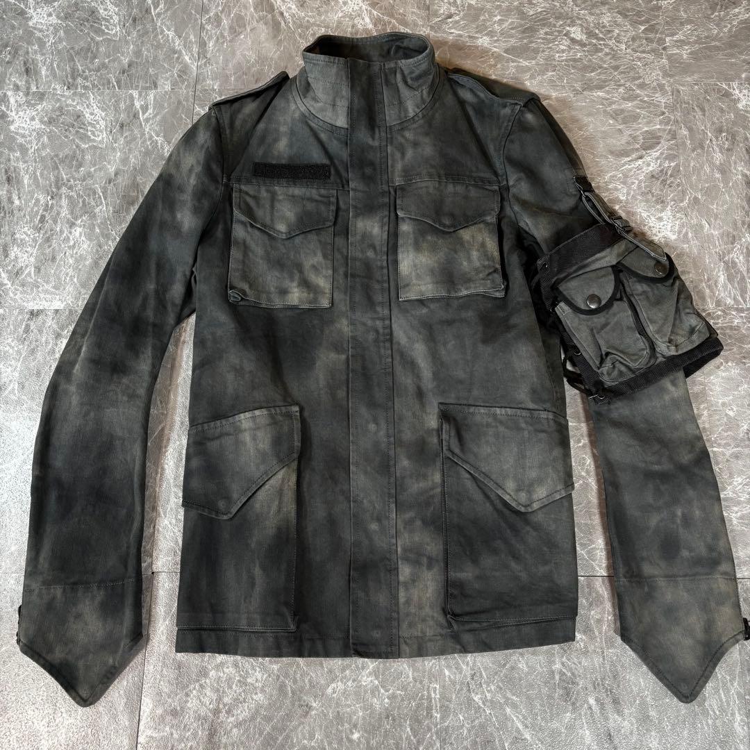 00s【archive】gimmick jacket/Y2K/ムラ/ポケット - メルカリ