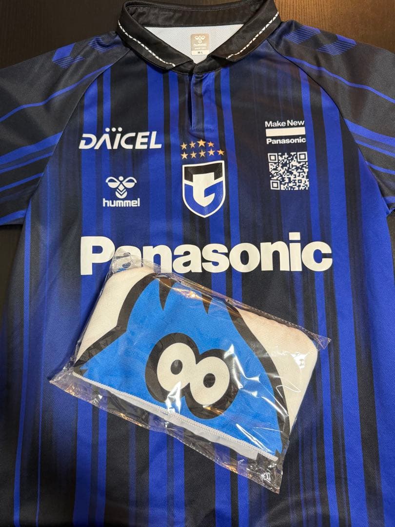 ガンバ大阪　ユニフォーム　2025 レプリカ　半袖　黒川圭介　4番　M-Lサイズ