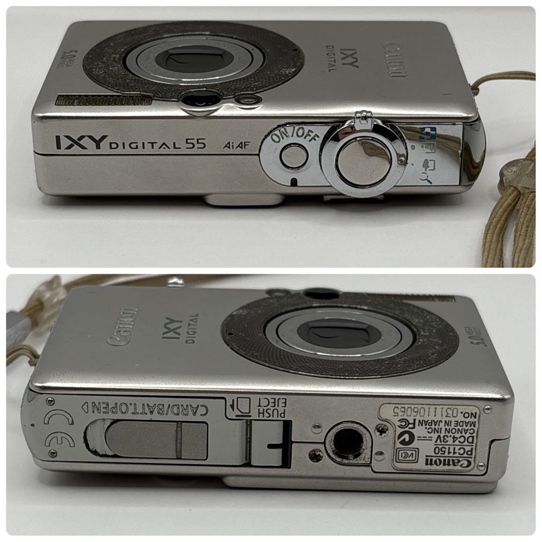 【ジャンク品・箱あり】Canon IXY Digital 55コンデジ