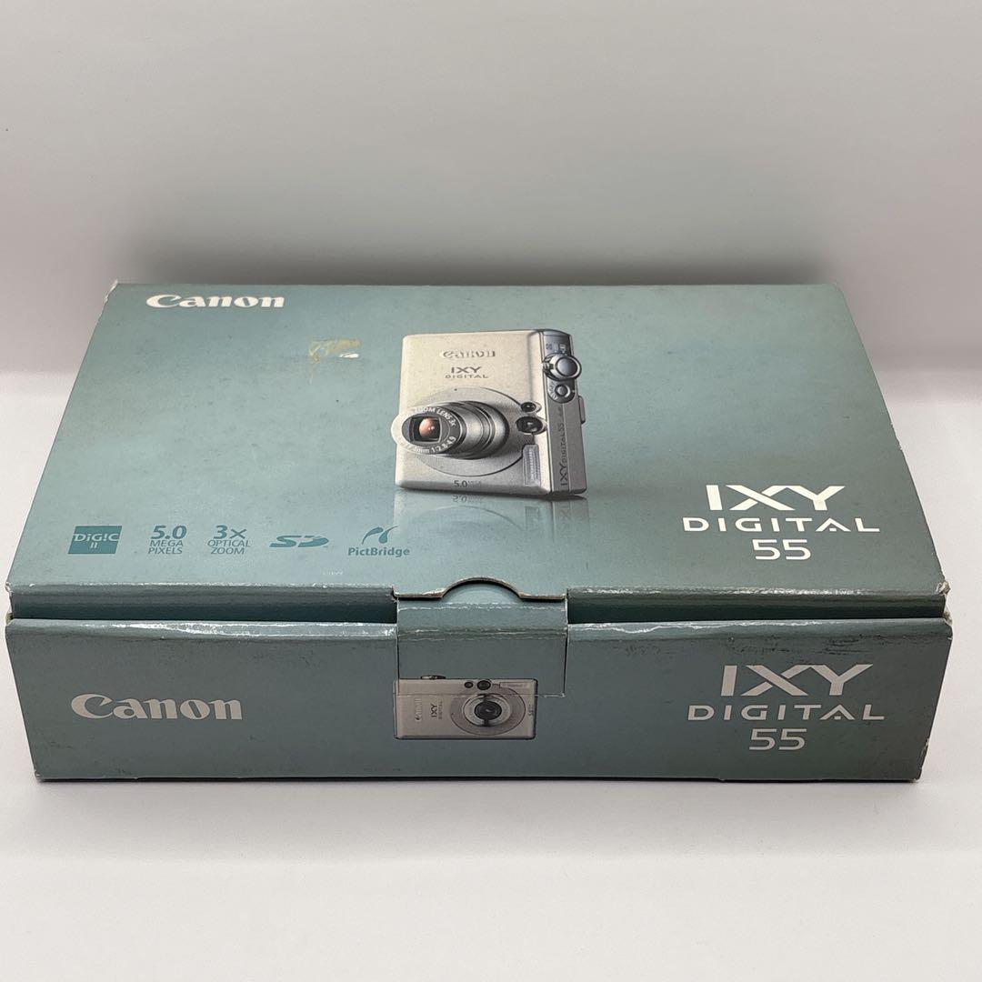 【ジャンク品・箱あり】Canon IXY Digital 55コンデジ