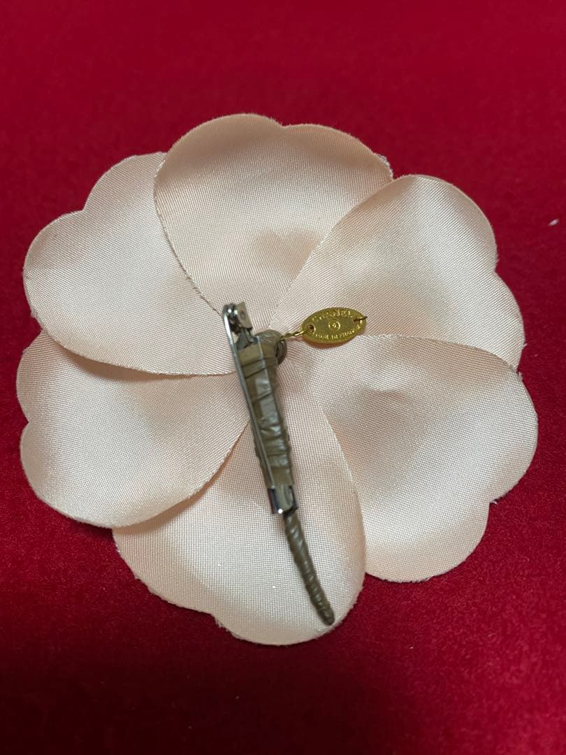 CHANEL シャネル カメリア コサージュ ブローチ ヴィンテージ ピンク