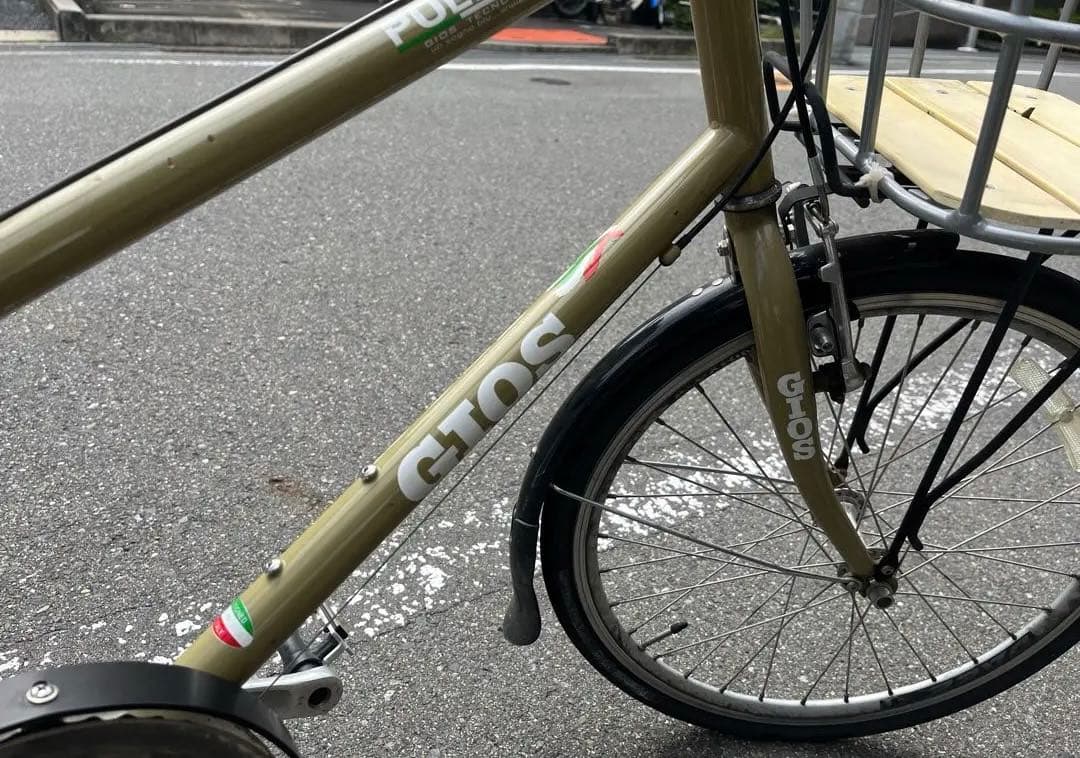 2/末まで出品 ジオス プルミーノ'21 20型 カゴライト付き変速7段