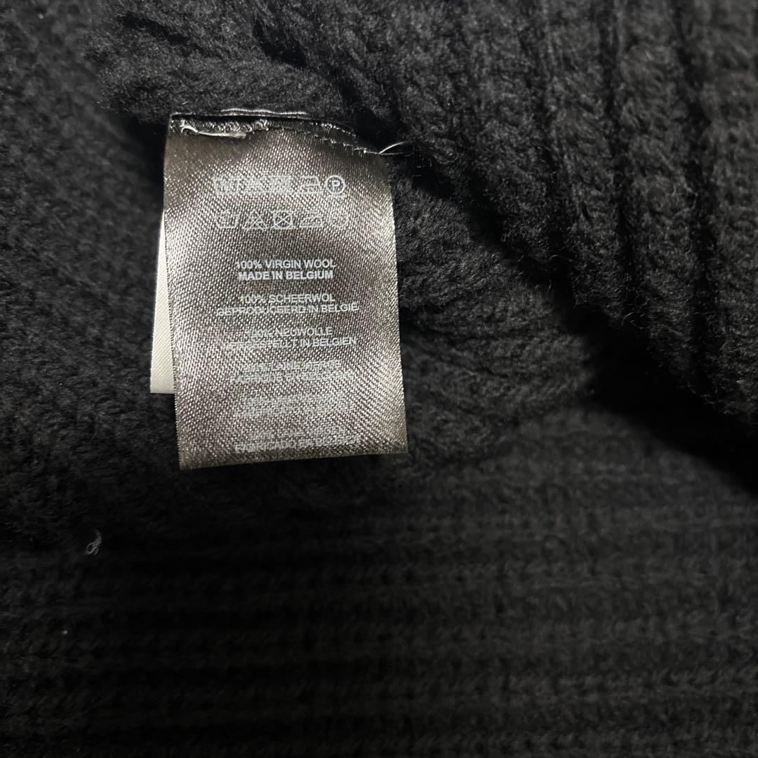 か*め様 【美品】DRIES VAN NOTEN 24AW ジップニット M ブ