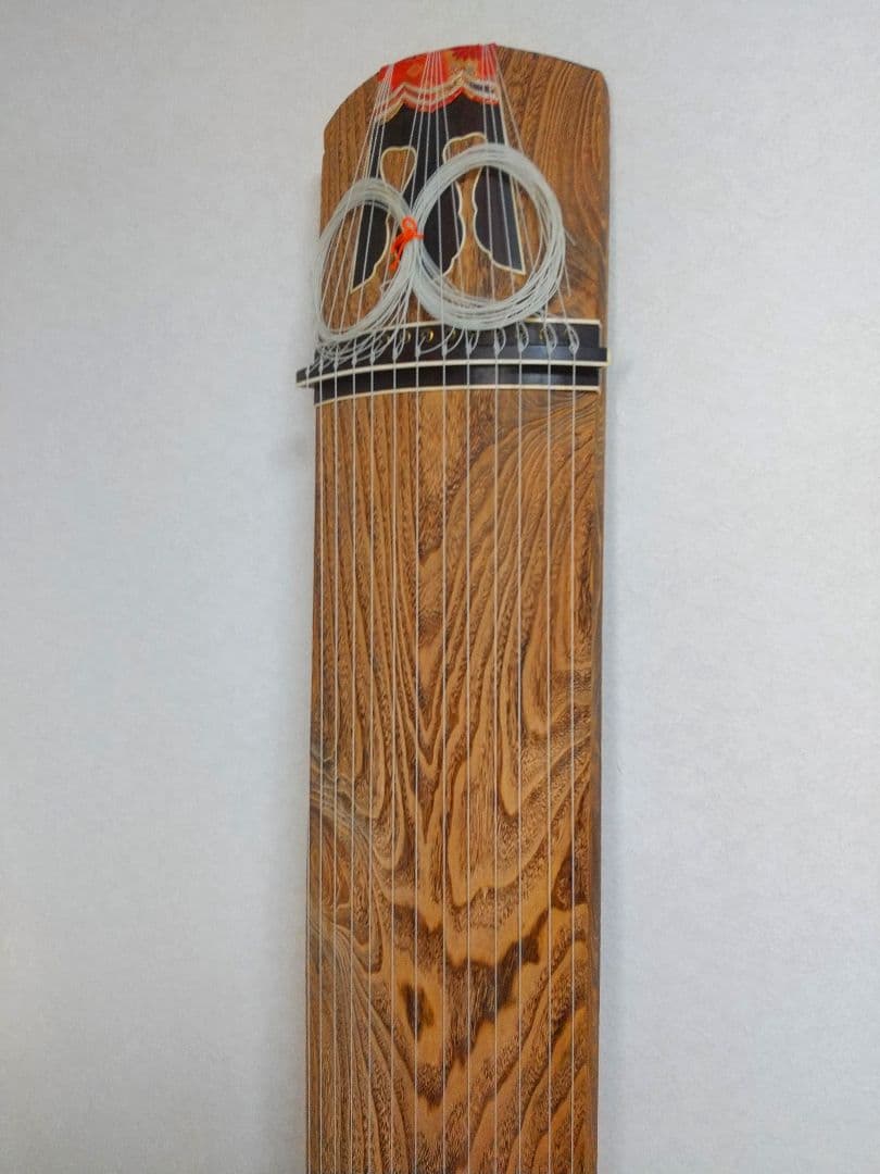 高級 和琴 お琴 琴 くり甲 すだれ彫 箏 和楽器 弦楽器 13弦 伝統楽器