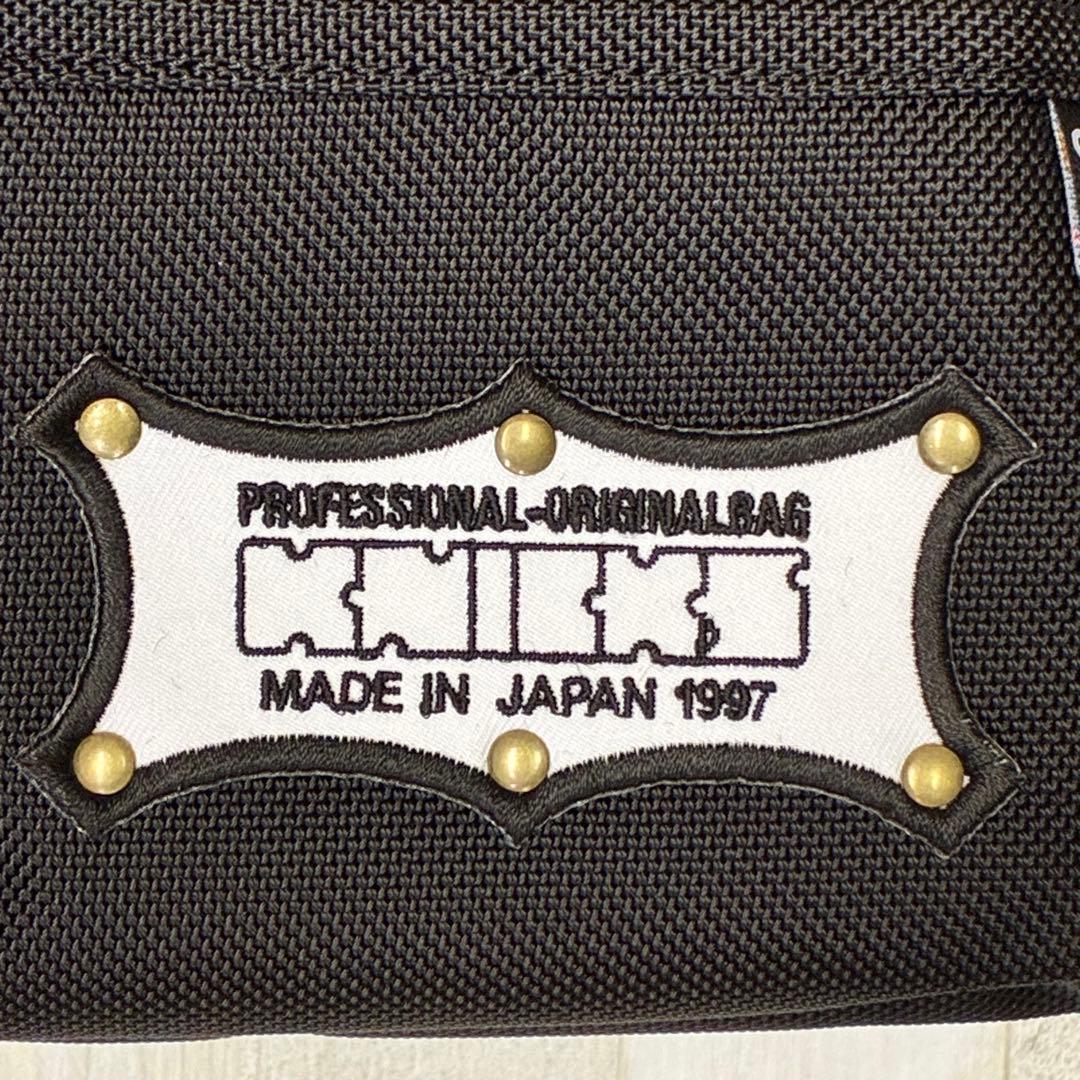 み*ー様 ニックス　KNICKS 3段腰袋　未使用　ワッペン白黒カスタム