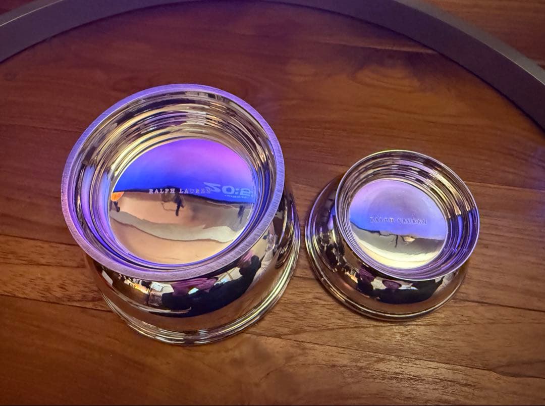 RALPH LAUREN シルバー ナッツボウル 小物入れ 2種セット トレー