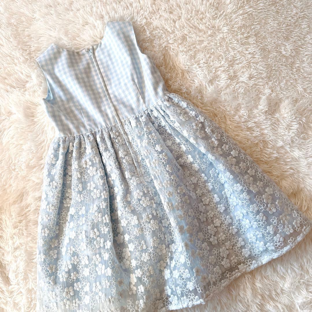 ワルツバイビームス 120 女の子　フォーマル　ワンピース　スーツ　ブルー