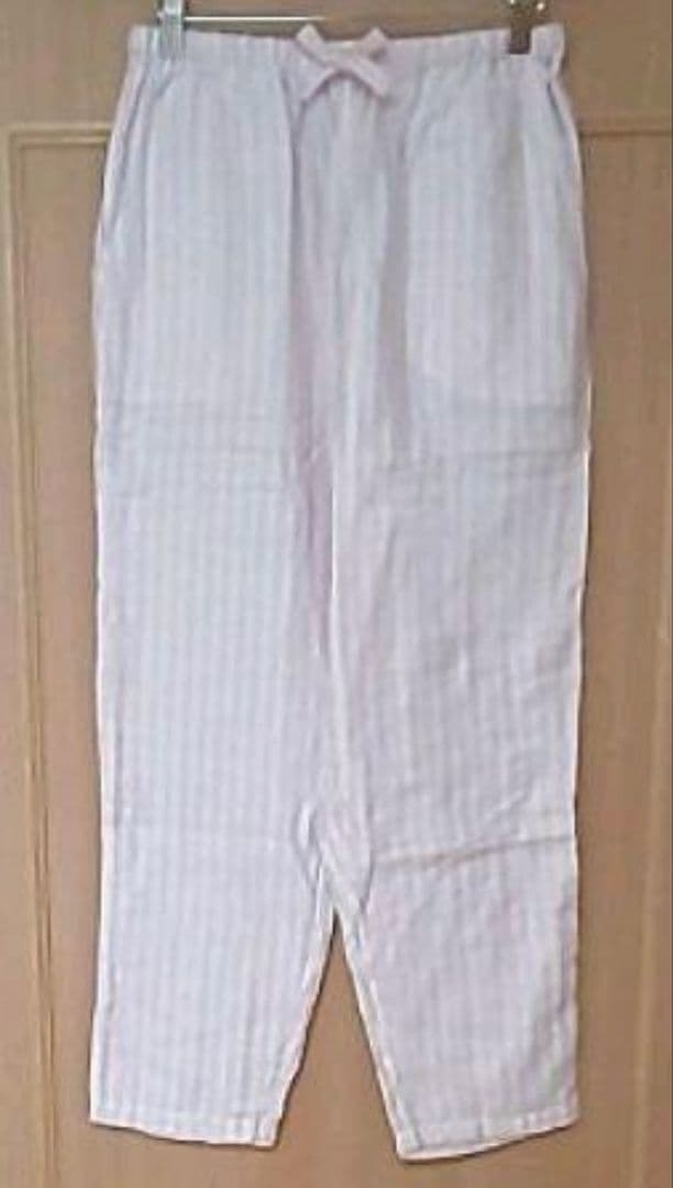 新品·UCHINOウチノ　マシュマロガーゼ　ダブルストライプパジャマ