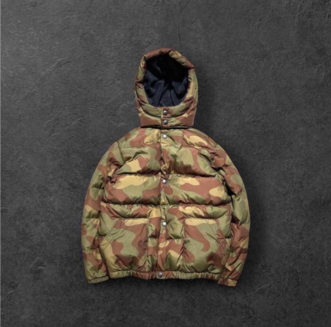 00s Old GAP 迷彩 2way ダウンジャケット 短丈 y2k 平成 - メルカリ