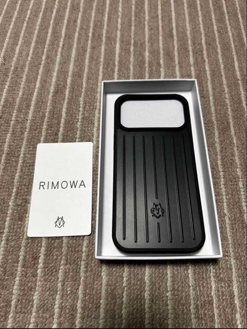 RIMOWA リモワ iPhone17proMaxケース ブラック - メルカリ