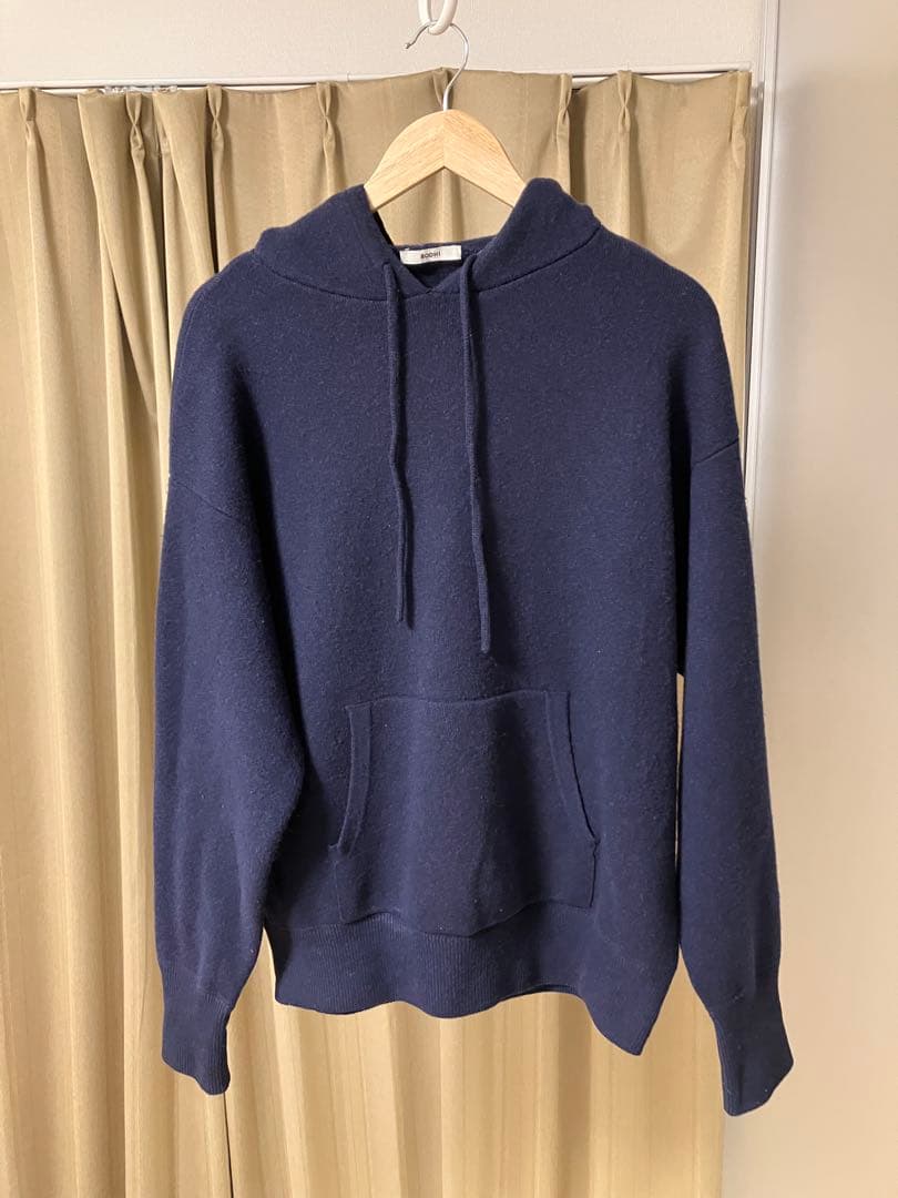 BODHIカシミヤ ヘビーウェイトフーディ