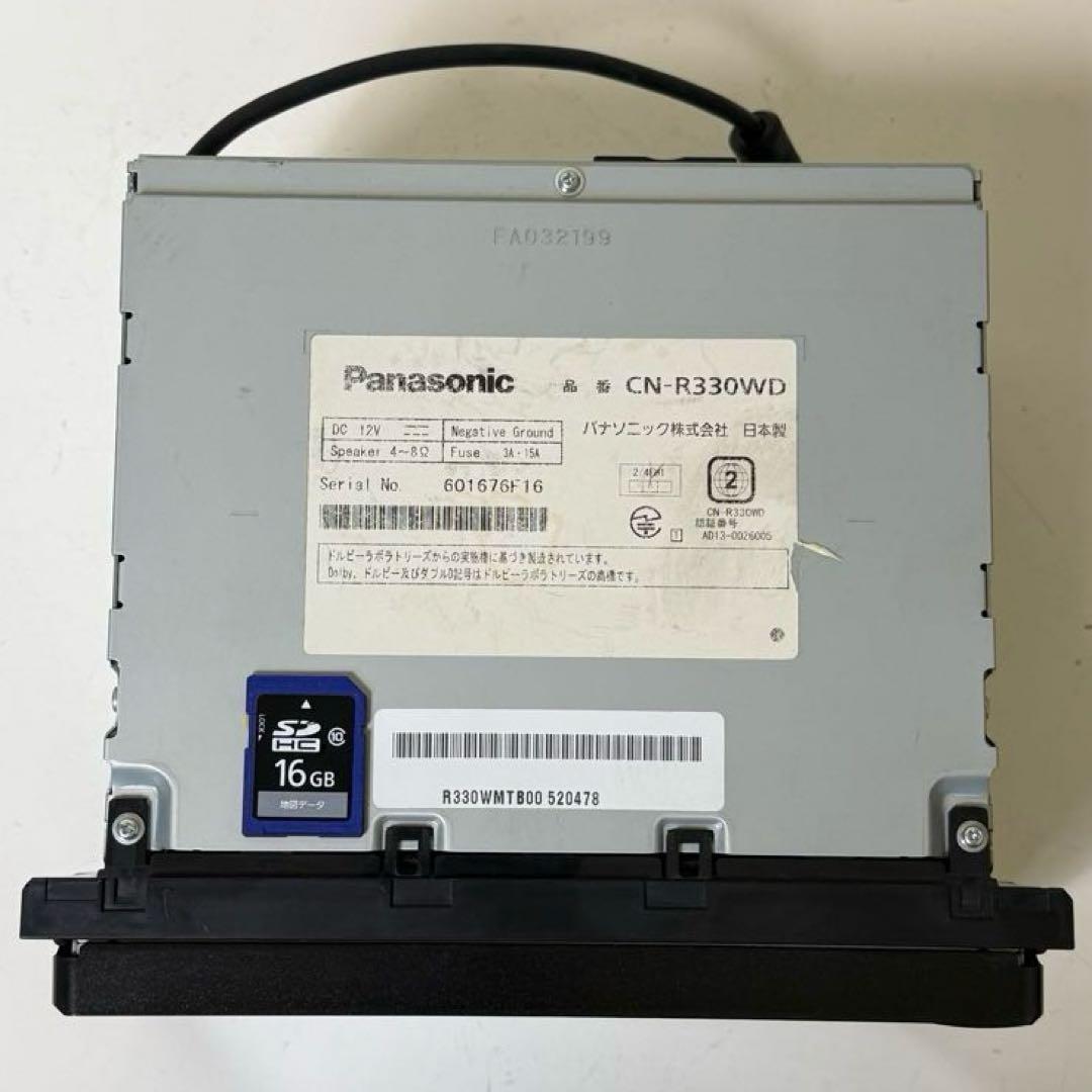 Panasonic パナソニック CN-R330WD カーナビ　データ2014年