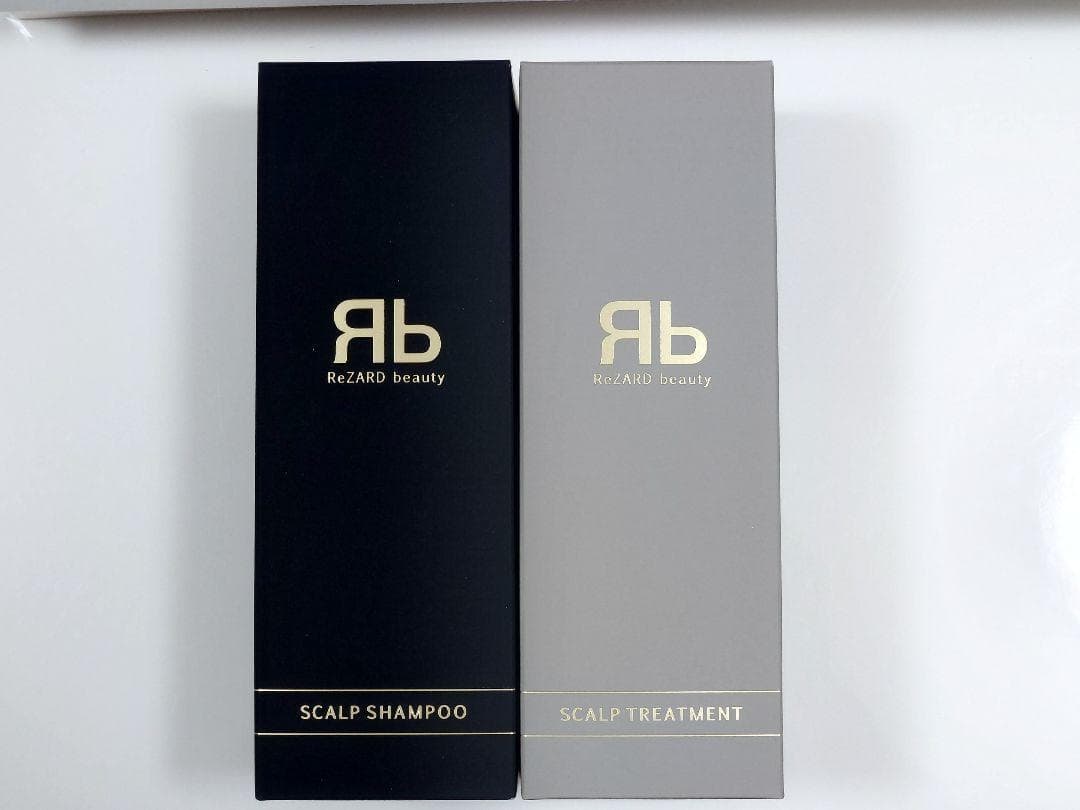 即納☆新品】ReZARD beautyスカルプシャンプー＆トリートメントセット