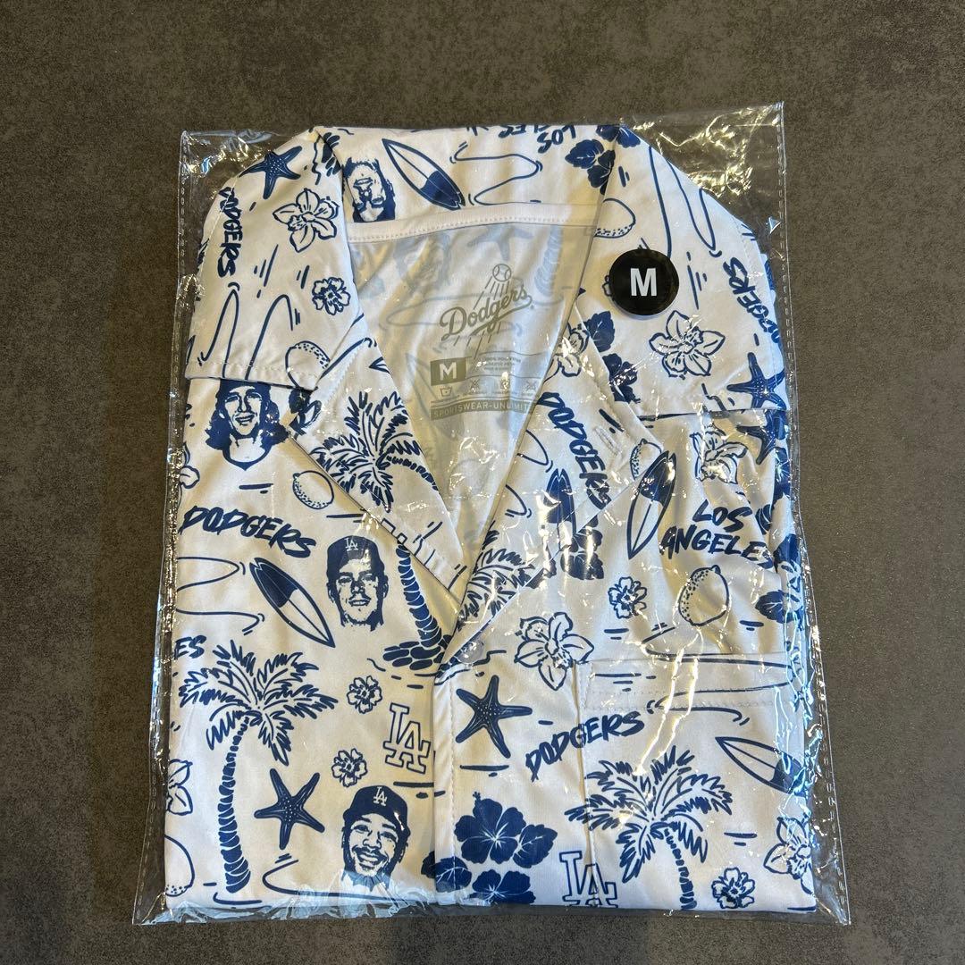 ドジャース ハワイアンシャツナイト アロハシャツ Mサイズ 7月1日 限定