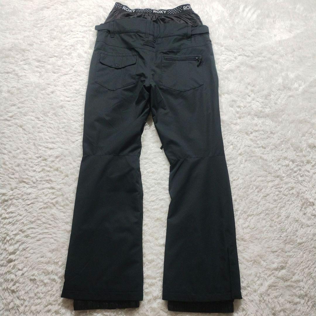 【未使用級】ROXY　スノーボードウェア　スキー　薔薇　ウィンタースポーツ　黒