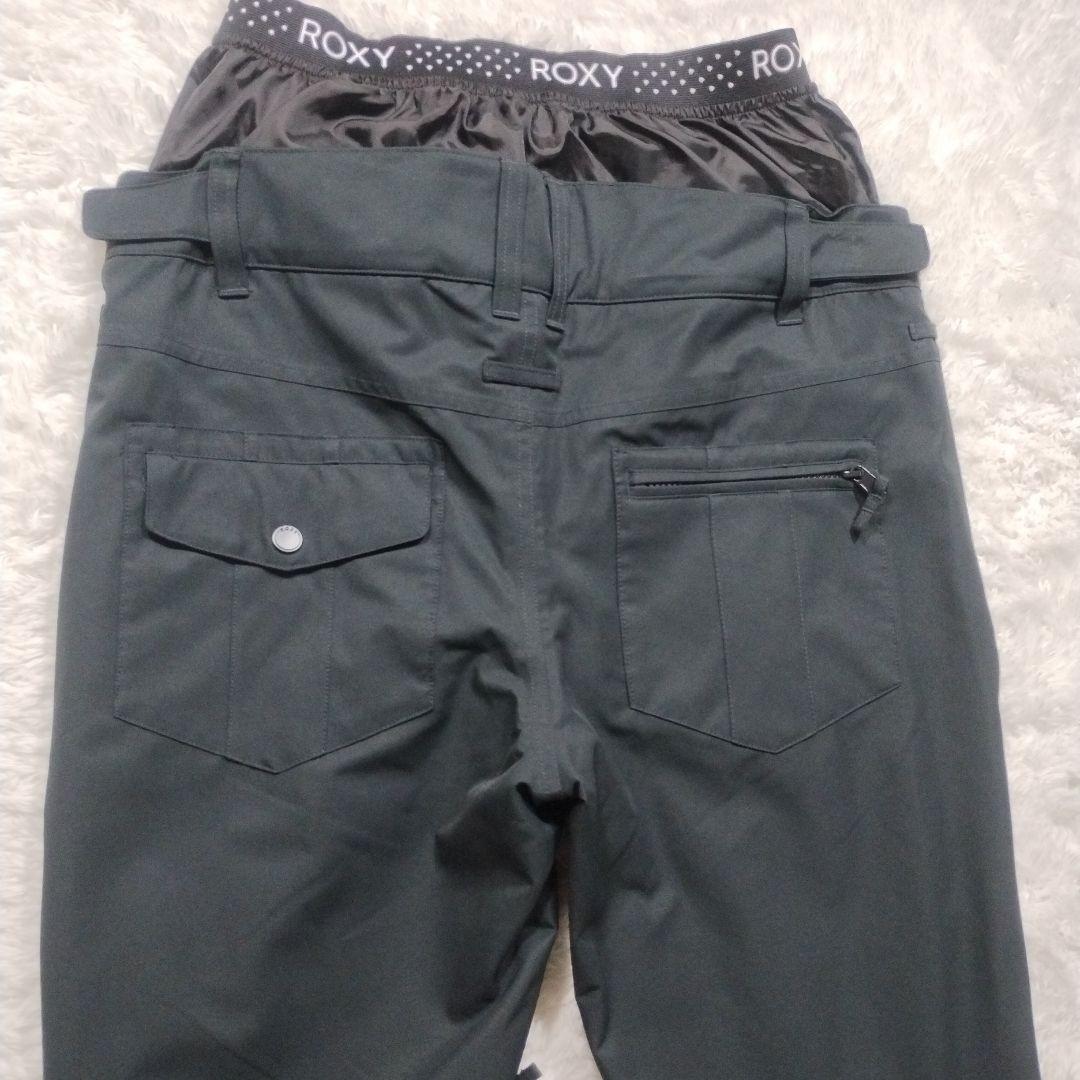 【未使用級】ROXY　スノーボードウェア　スキー　薔薇　ウィンタースポーツ　黒