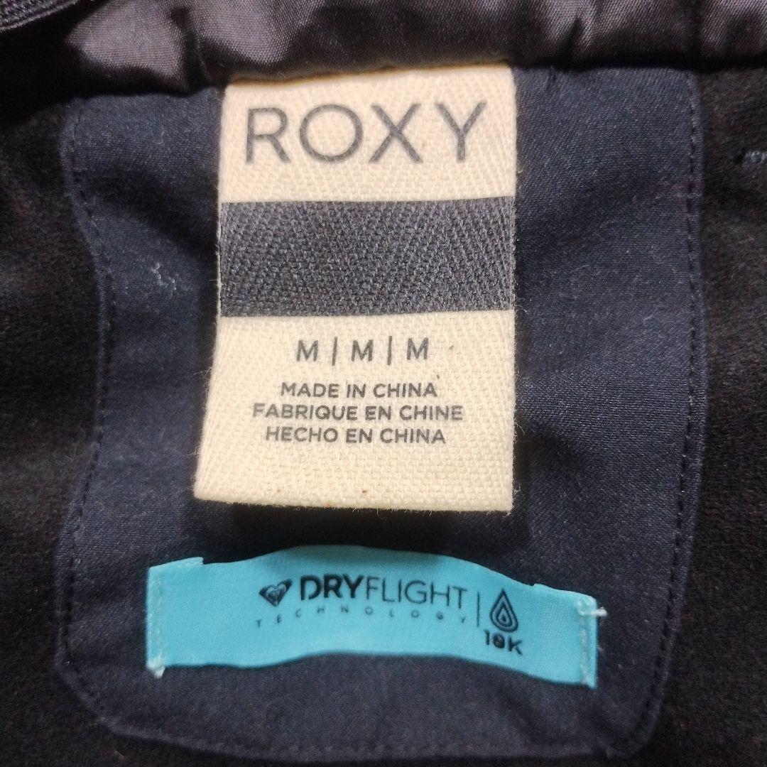 【未使用級】ROXY　スノーボードウェア　スキー　薔薇　ウィンタースポーツ　黒