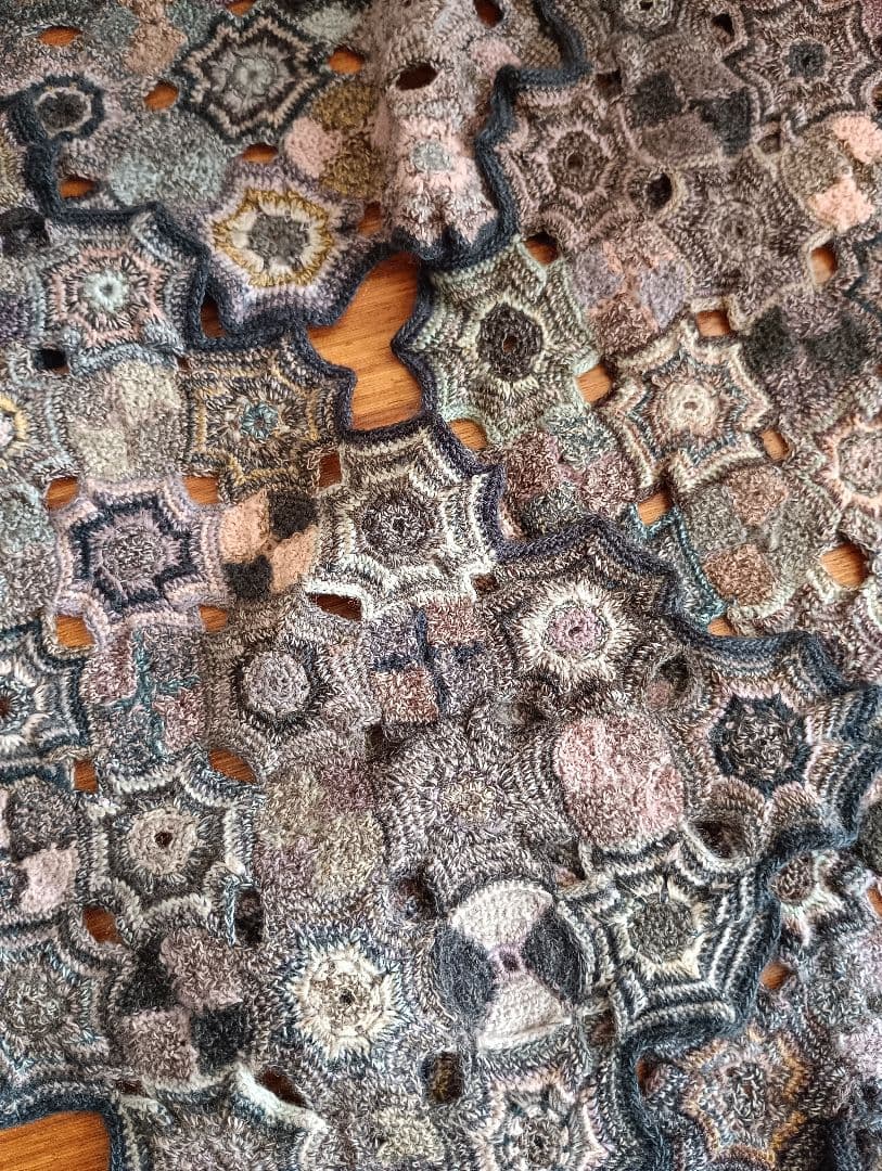 ソフィーディガール 襟 ミニショール 刺繍 美品