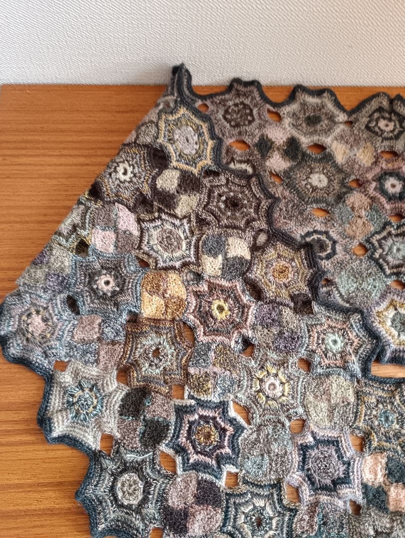 ソフィーディガール 襟 ミニショール 刺繍 美品