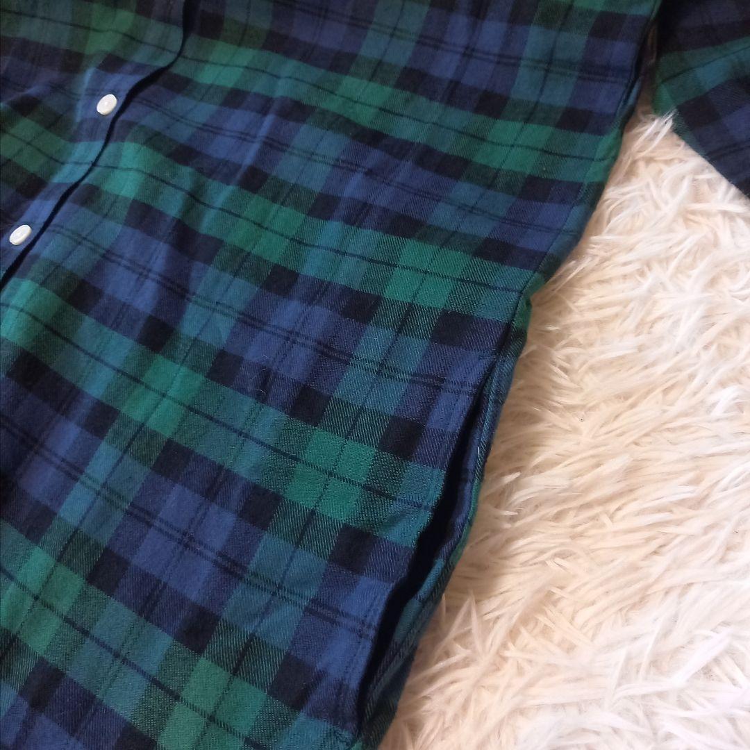 未使用　フレッドペリー　シャツドレス　ブラックウォッチ　サイズS相当