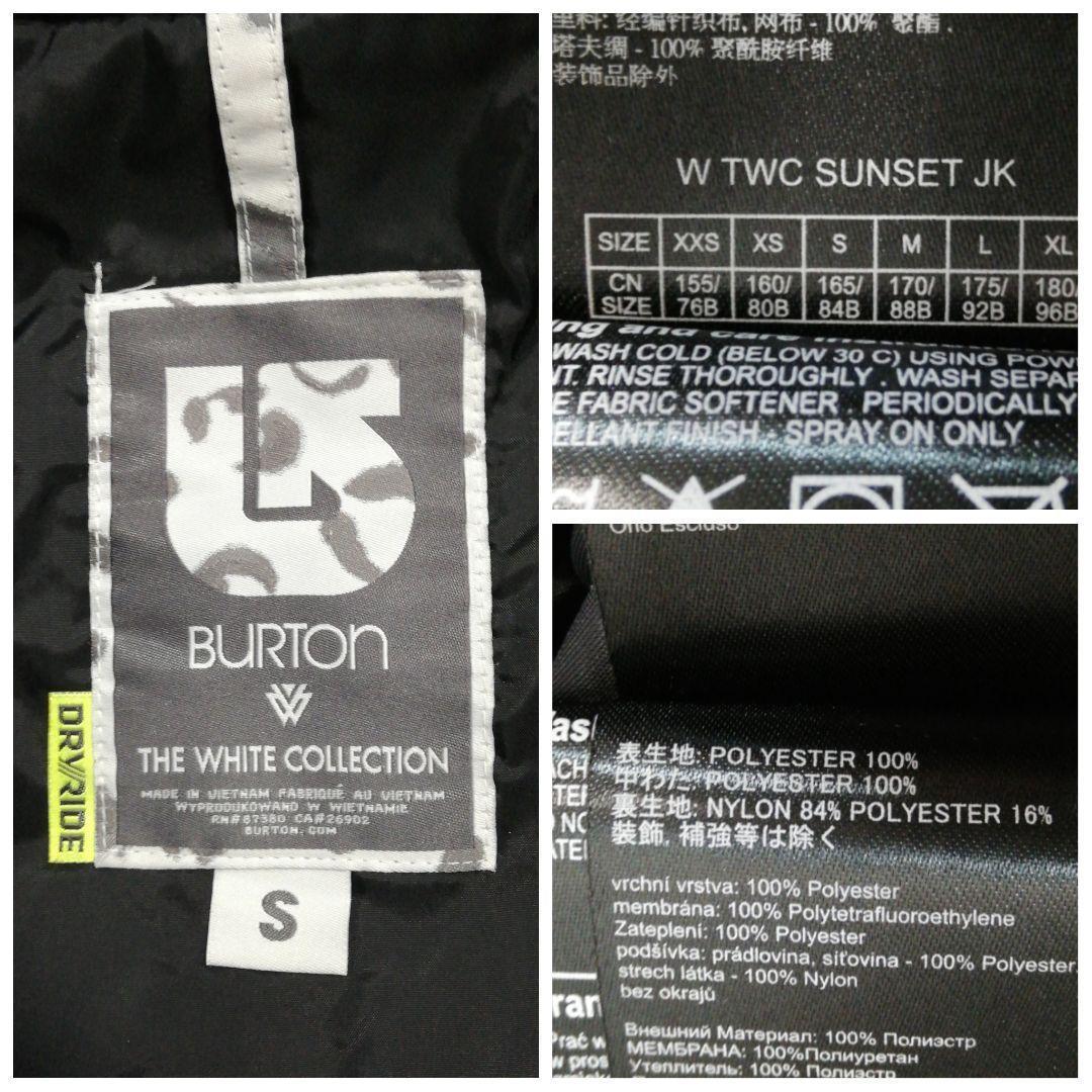 BURTON レディース スノボウェア ジャケット スノーボード 花柄 バートン