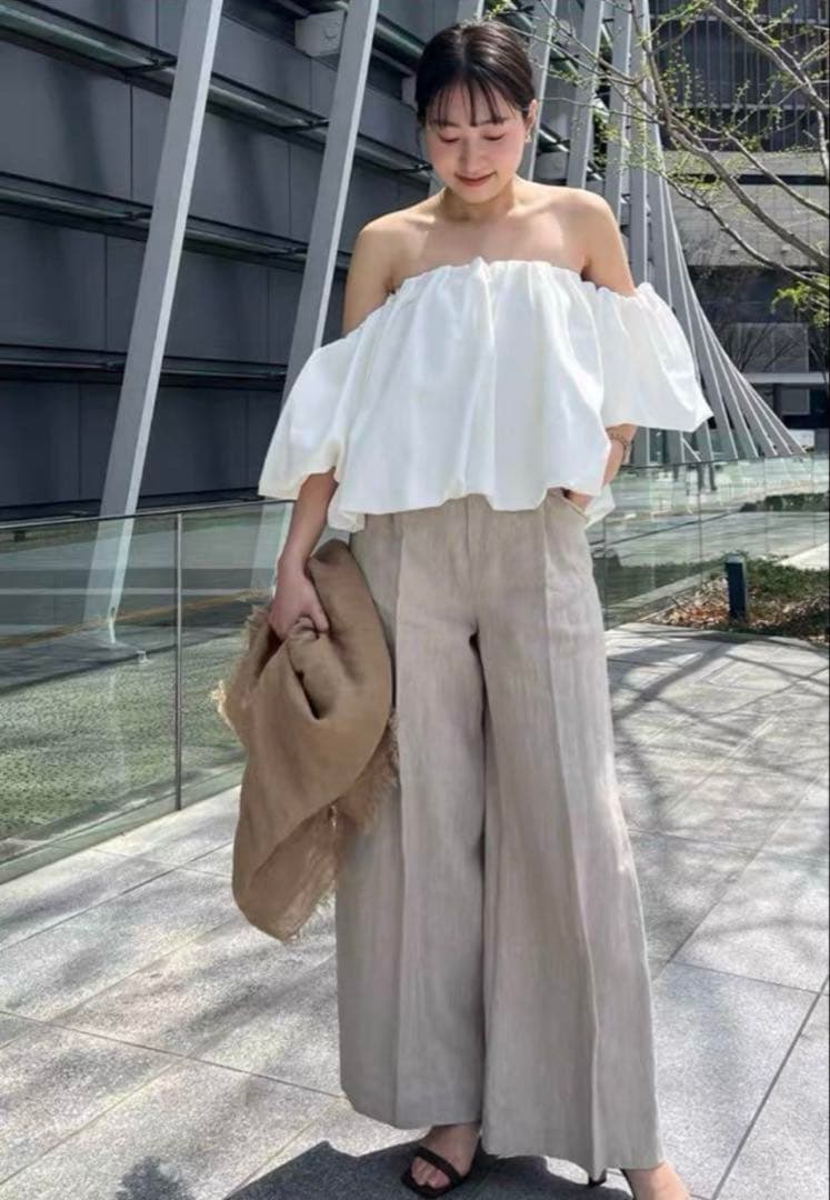 り*ご様 anuans ボリュームバルーントップス