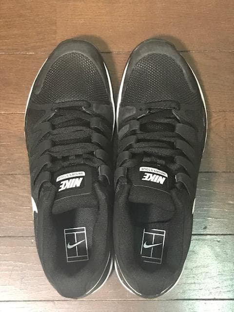 未使用 28cm ナイキ テニスシューズ オールコート 黒