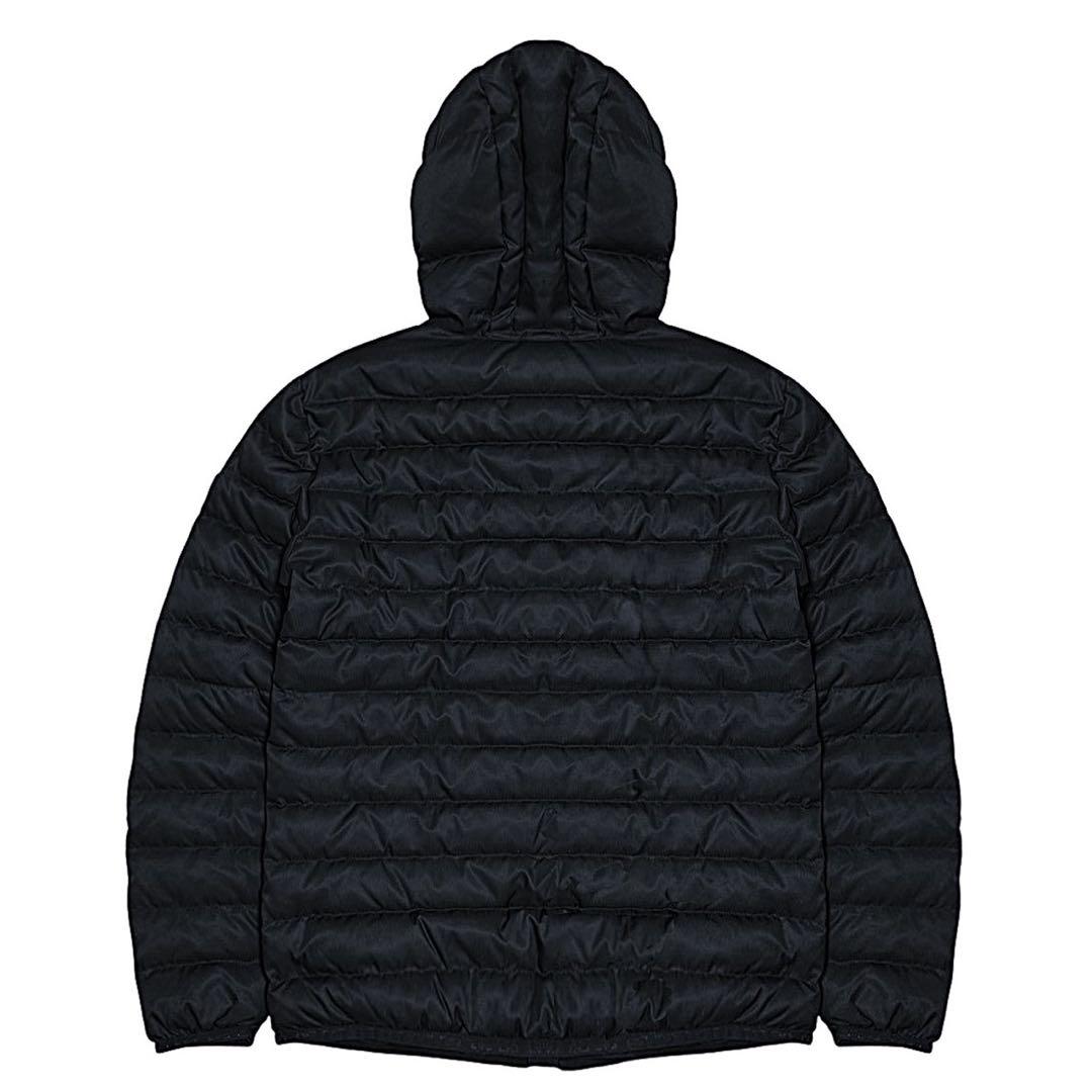 新品 エンポリオアルマーニ EA7 ロゴプレート ダウンジャケット XL 黒