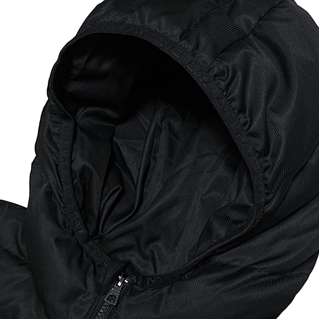 新品 エンポリオアルマーニ EA7 ロゴプレート ダウンジャケット XL 黒