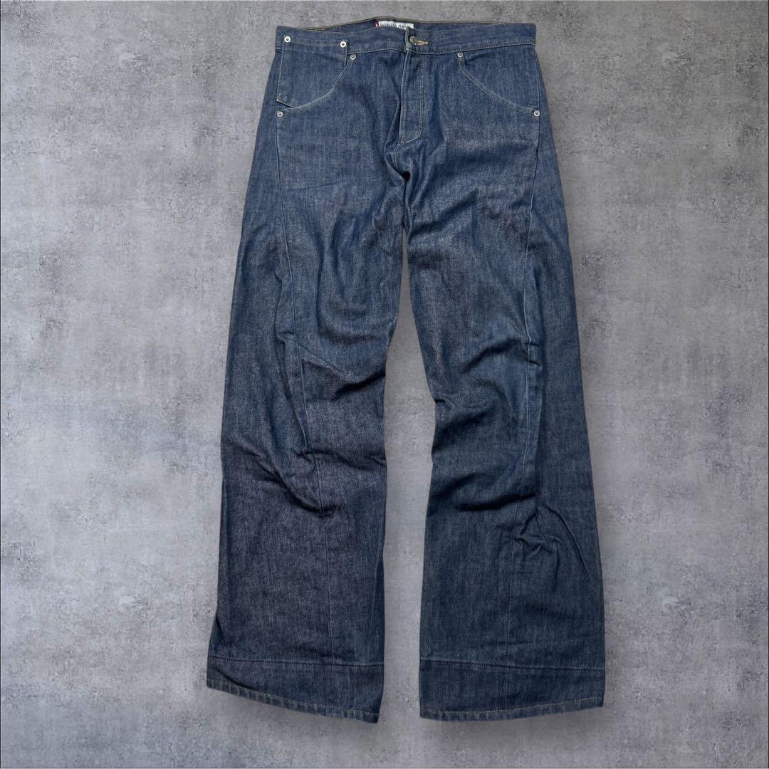 オリジナル リーバイス エンジニアードジーンズ ルーズ シンチバック