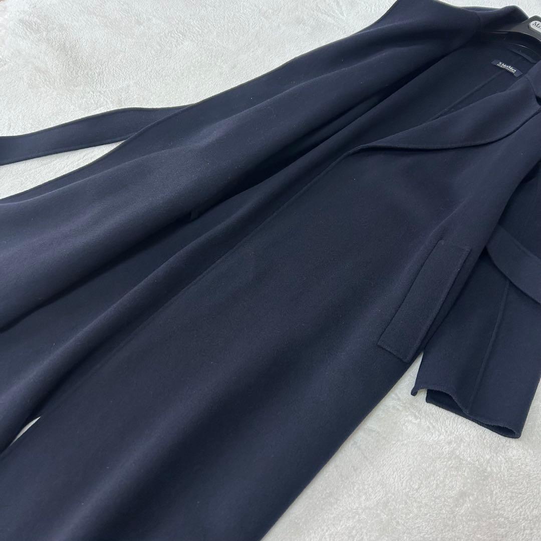 美品✨着丈118✨クチートアマーノ✨マックスマーラ　ベルテッド　ロングコート