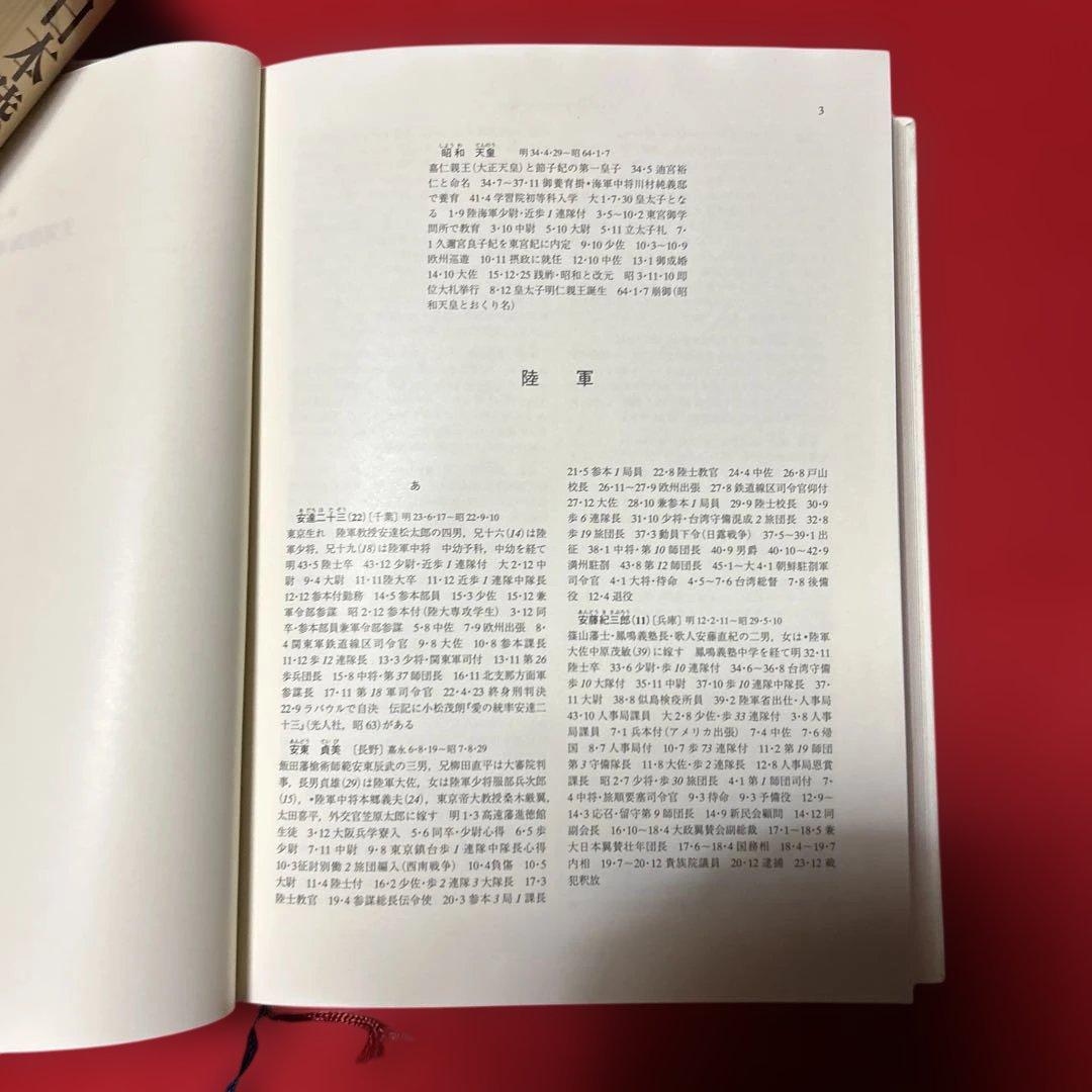日本陸海軍総合事典／東京大学出版会　秦郁彦　定価32960円　1992年