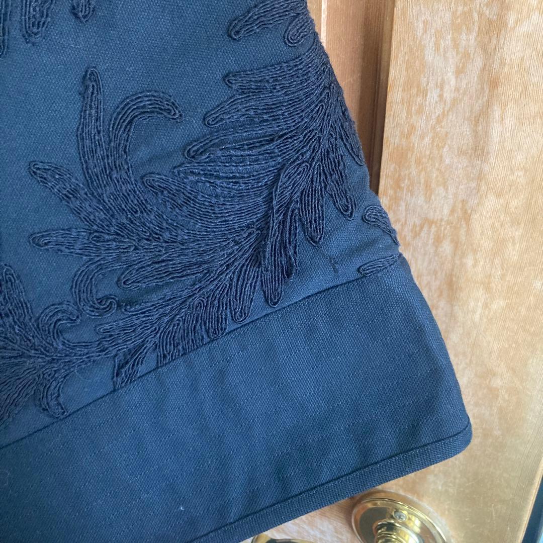 Muller of yoshiokuboブラック刺繍