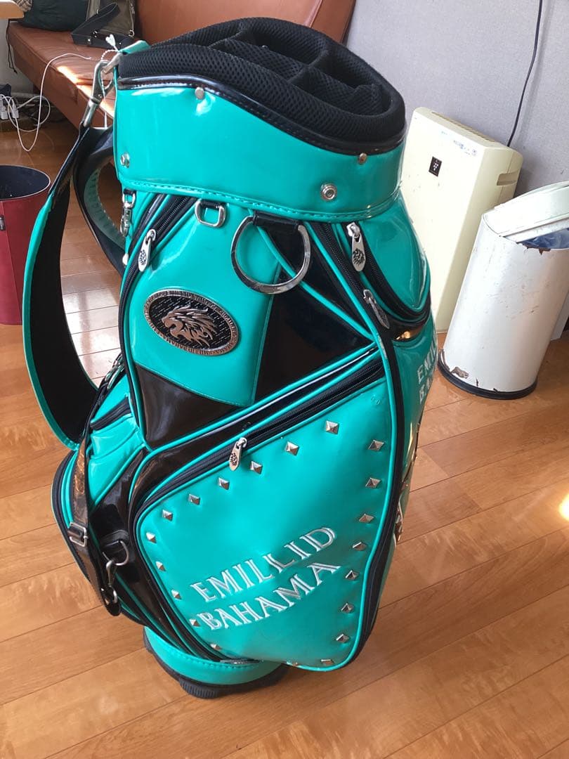 EMILID BAHAMA ターコイズ ゴルフバッグ