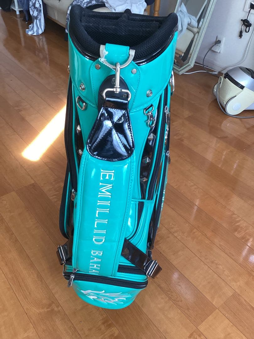 EMILID BAHAMA ターコイズ ゴルフバッグ