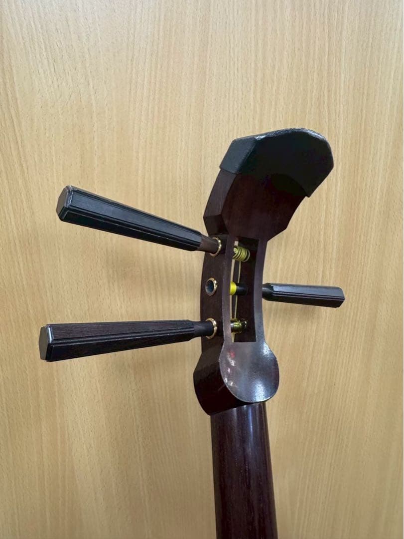 三味線　弦楽器　ハードケース付き　撥