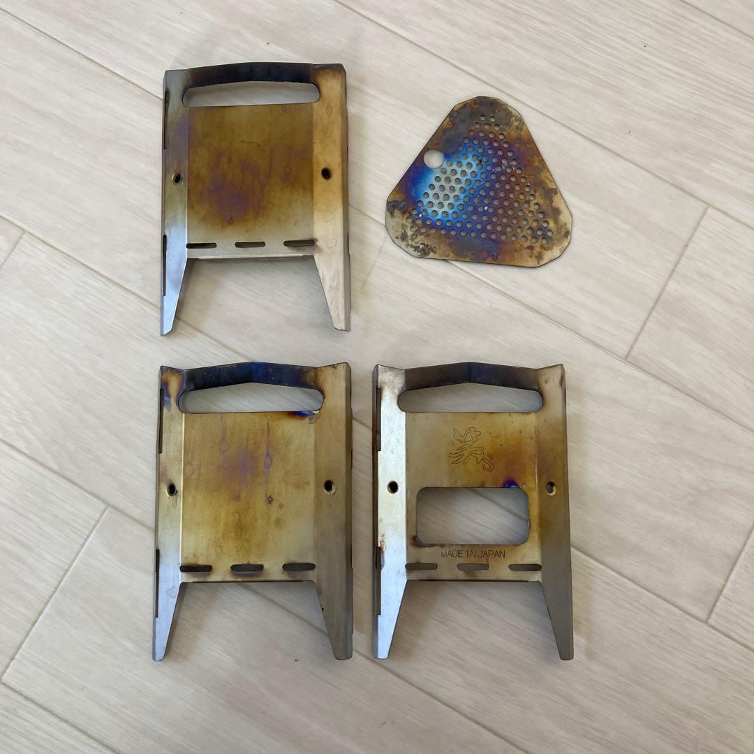 笑's チタンBPウッドストーブ