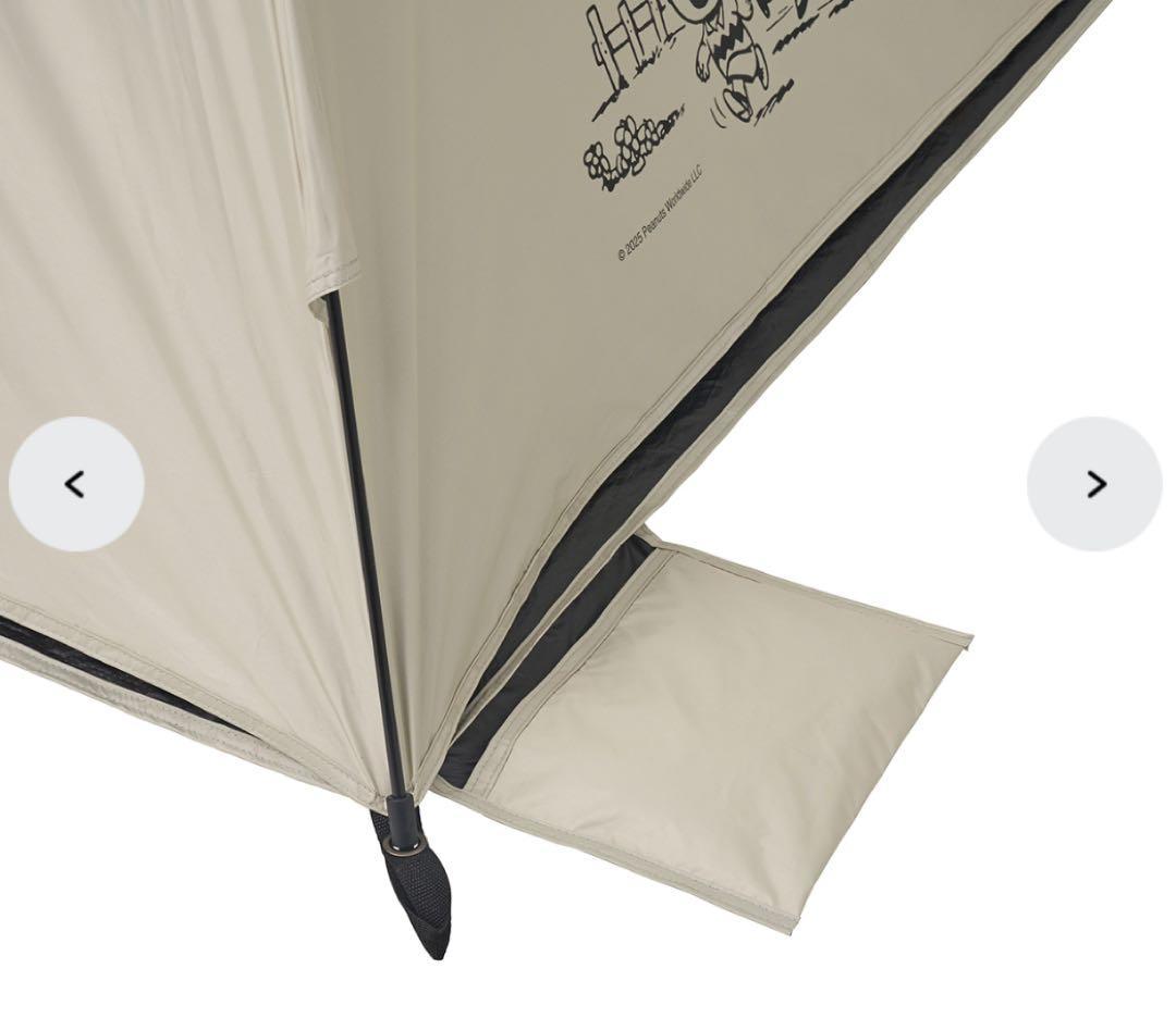 【LOGOS新品】テント SNOOPYフルシェード