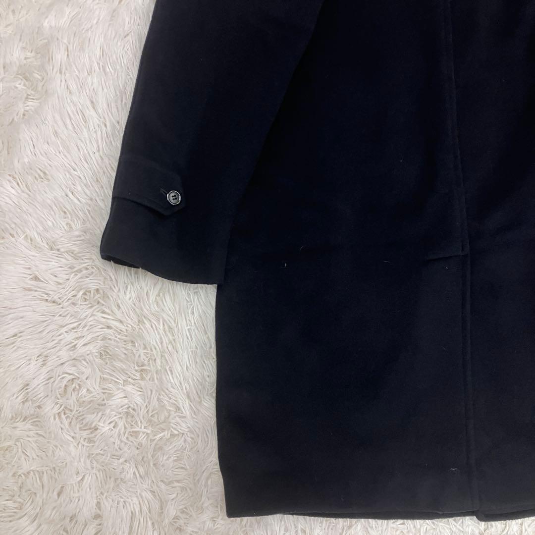 ニューヨーカー カシミヤ ウール ステンカラー バルマカーン コート