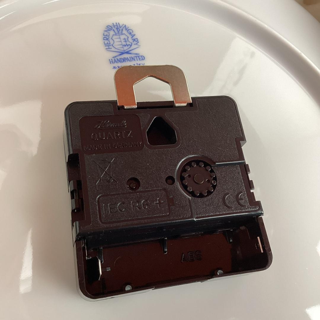 定価8万【未使用】ヘレンド インドの華 壁掛け時計 ウォールクロック プレート