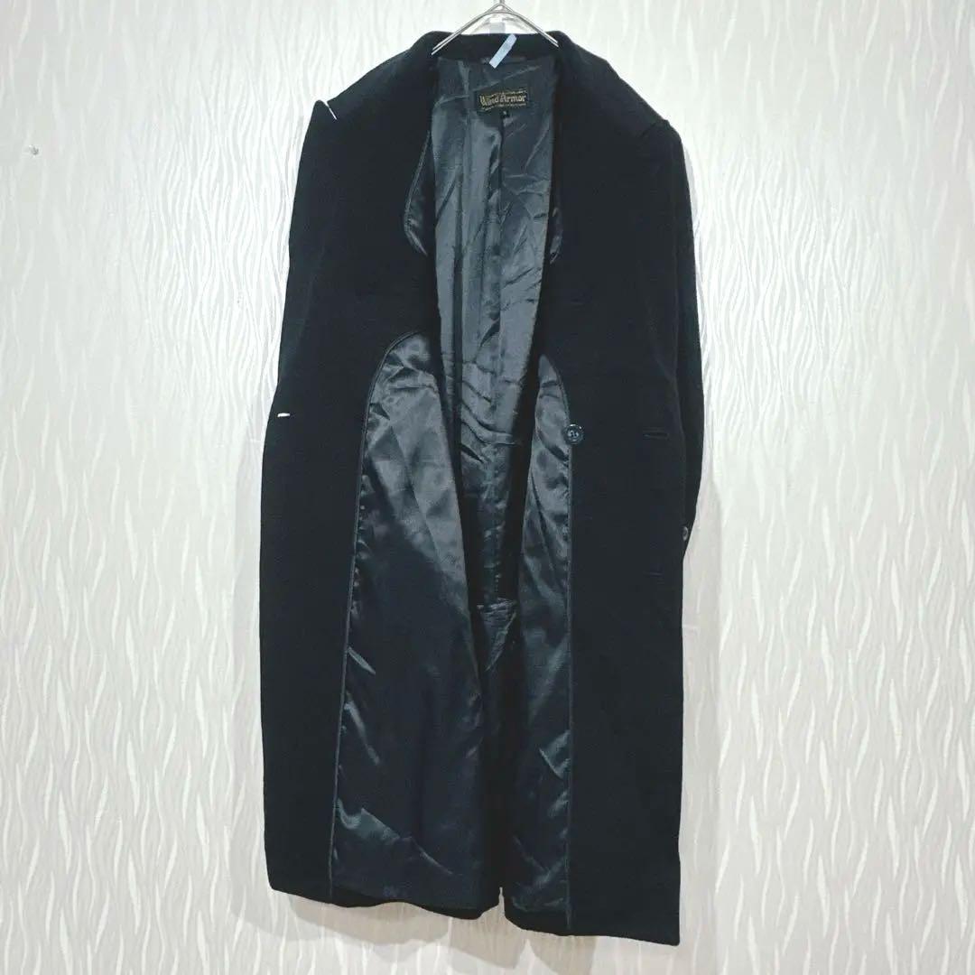 王道の逸品】Wind Armorカシミヤ100% ダブルチェスターコー