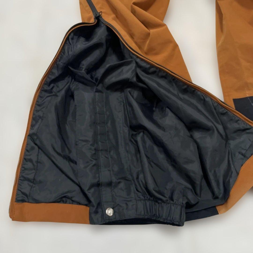 DESCENTE キャメル　スキーウェア オーバーオール　ボード