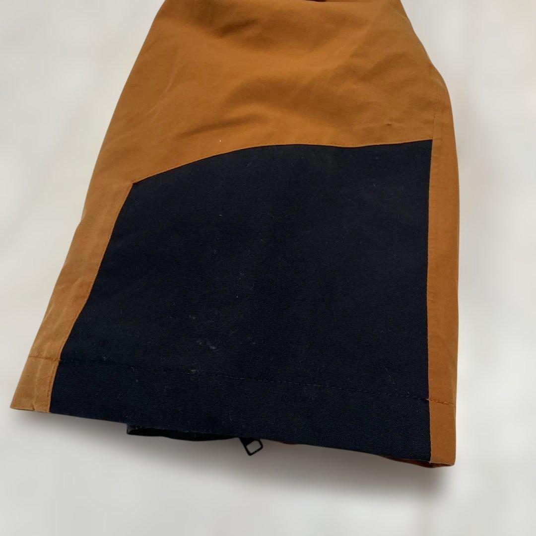 DESCENTE キャメル　スキーウェア オーバーオール　ボード