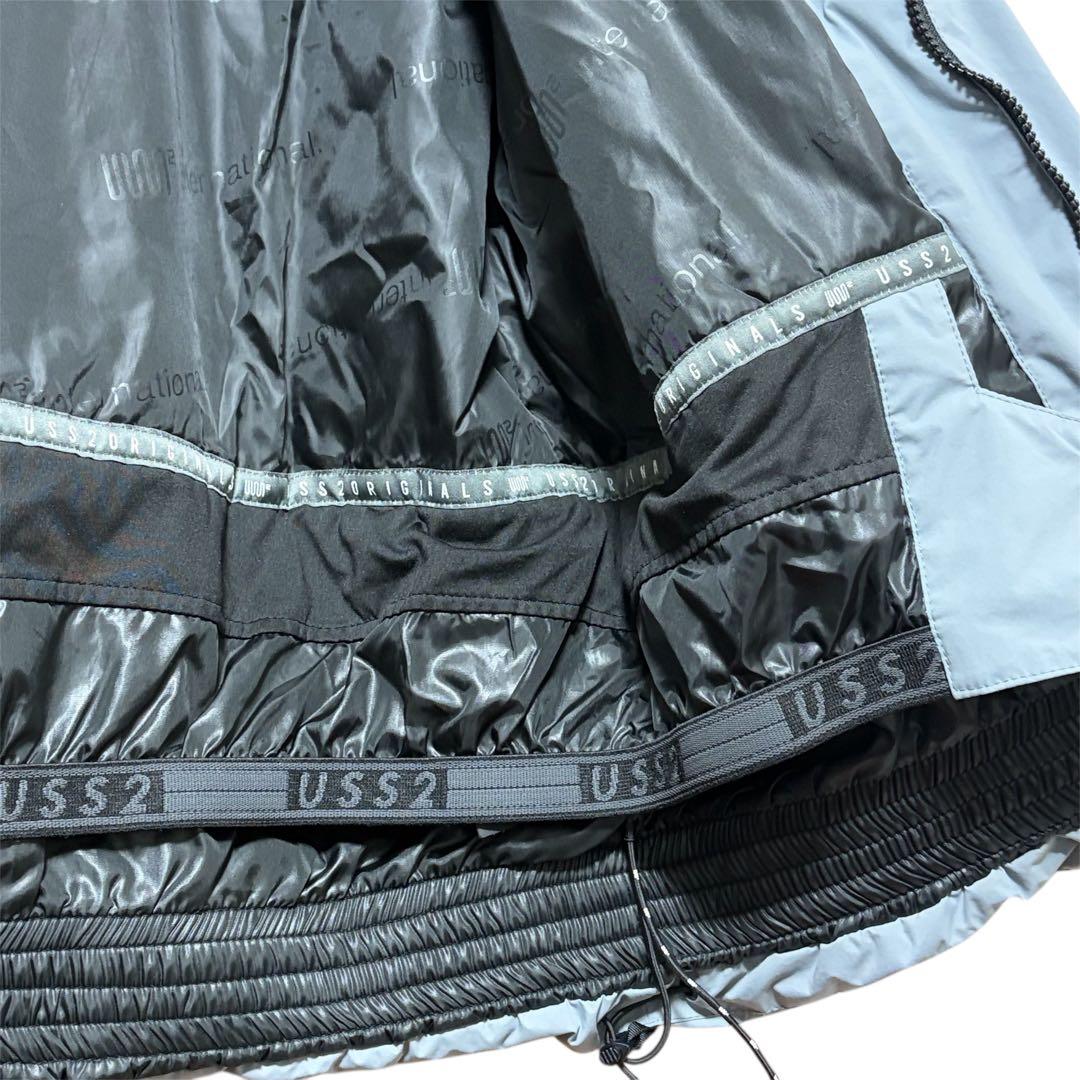 USS2 オストゥー スノボジャケット　ブルーグレー パンツ　セット