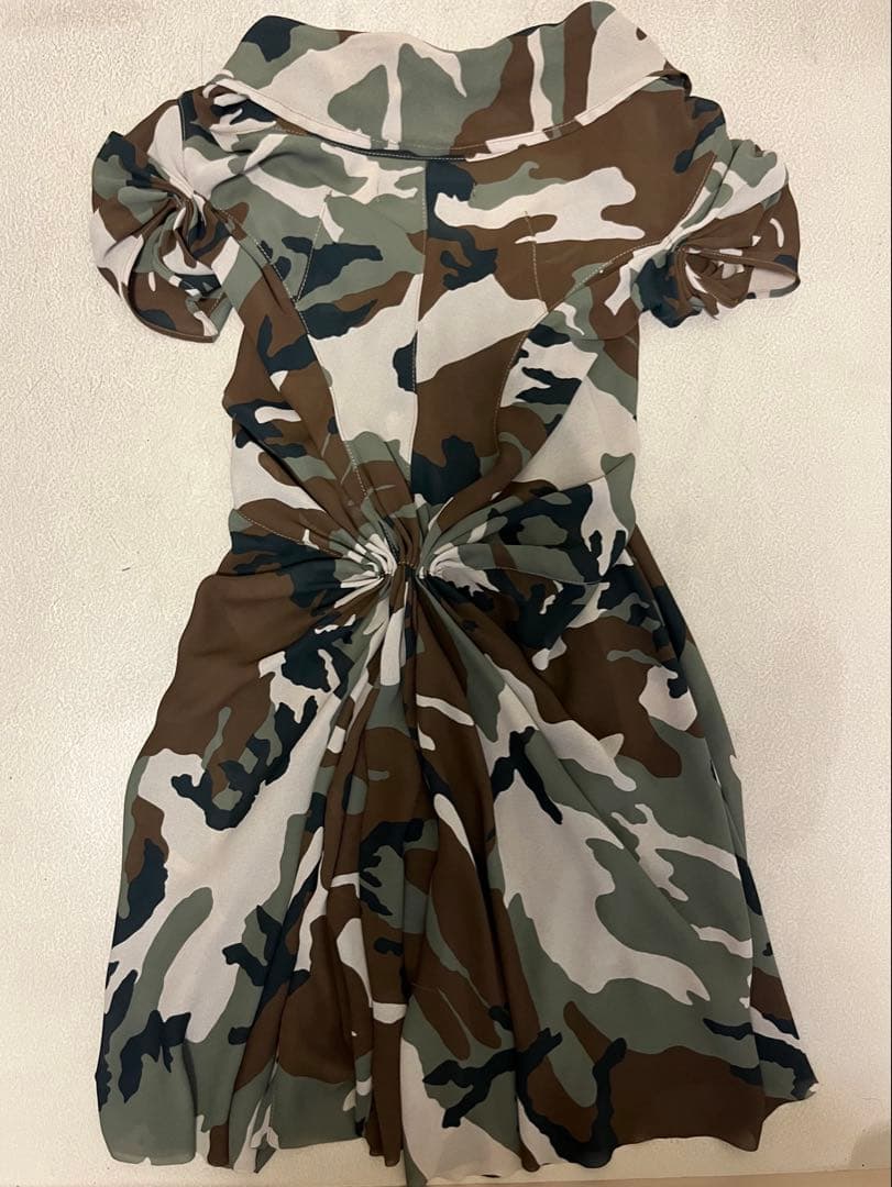 い*し様 希少JUNYA WATANABE 迷彩ミニワンピース XS コムデギャ