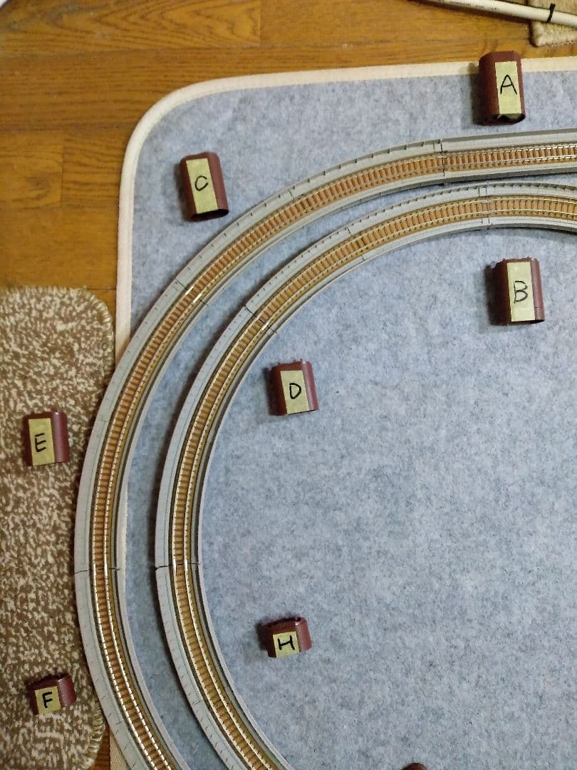 Nゲージ、トミックス、高架橋、レールレイアウト一式、ジャンク、最終値下げ28日迄